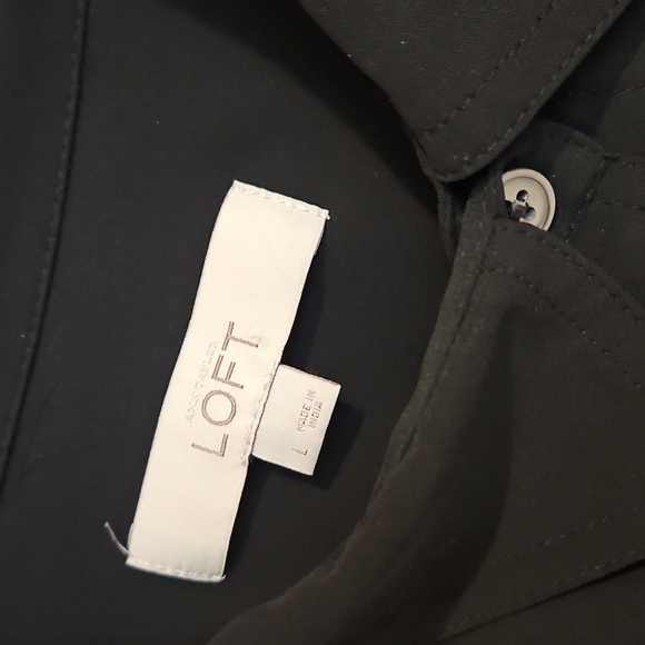 Loft Large Button-Up Blouse - Picture 2 of 5